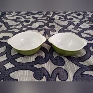 Vintage EMILE HENRY stoneware Serving Dishes- Set Of 2